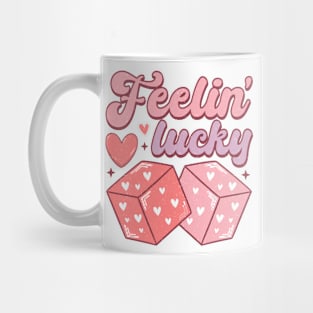 Feeling Lucky T Shirt Valentine T shirt For Women Mug